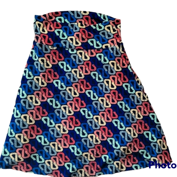 LuLaRoe Dresses & Skirts - Lularoe /size large/ high waist/boho pattern/high waist skirt! ❤️ 💙 💜 💖 💗 💘